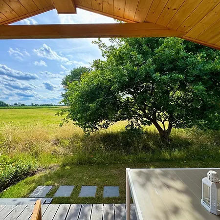 204 Hochwertiges Tiny House Mit Wiesenblick 別荘 *